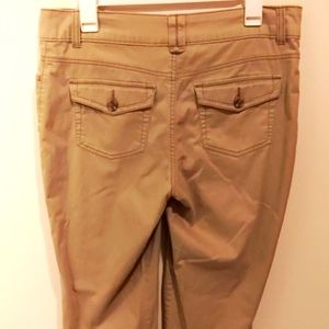 Sonoma tan pants 98 percent cotton
